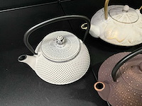 Bredemeijer gietijzeren theepotten (5x) - afbeelding 6 van  8