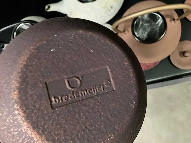Bredemeijer gietijzeren theepotten (5x) - afbeelding 8 van  8