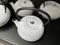 Bredemeijer gietijzeren theepotten (5x) - afbeelding 3 van  9