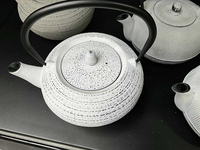 Bredemeijer gietijzeren theepotten (5x) - afbeelding 7 van  9