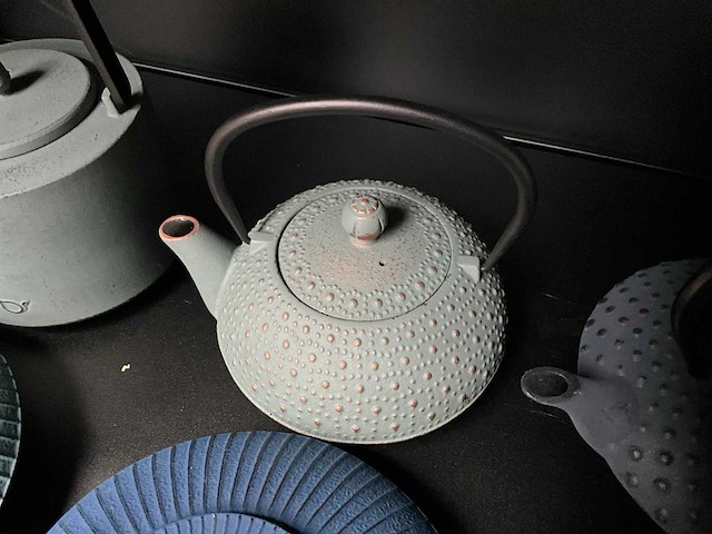 Bredemeijer gietijzeren theepotten (6x) - afbeelding 6 van  9