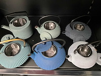 Bredemeijer gietijzeren theepotten (6x) - afbeelding 8 van  9