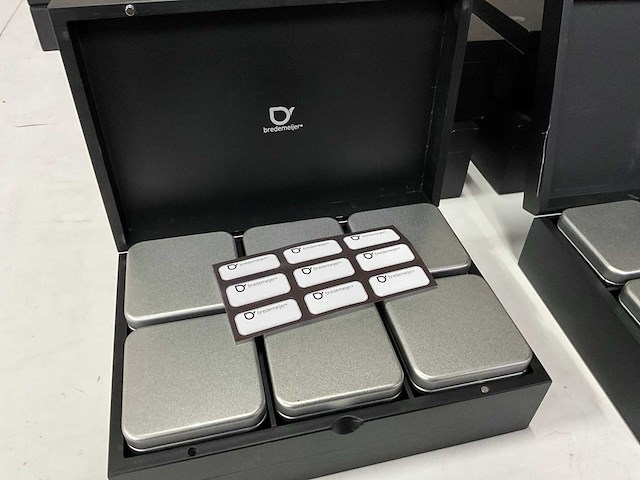 Bredemeijer theedoos hout (6x) - afbeelding 2 van  4