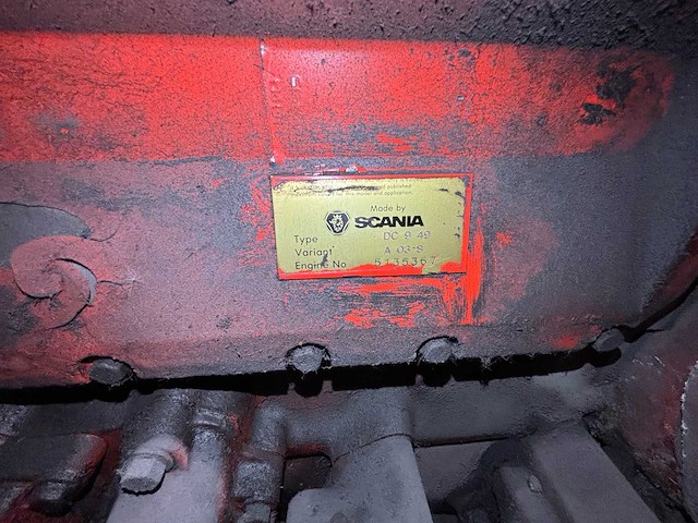 Bredenoord brsc- 230 scania dc9 49 motor met leroy somer lsa 46.1l8 250kva stroomgenerator diesel 1 - afbeelding 8 van  12