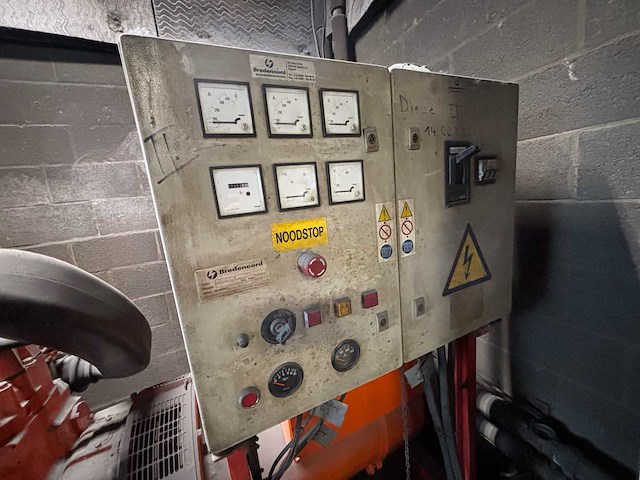 Bredenoord brsca 225 scania dc9 50 motor met leroy somer lsa 46.2l9 225kva stroomgenerator diesel 2 - afbeelding 3 van  14