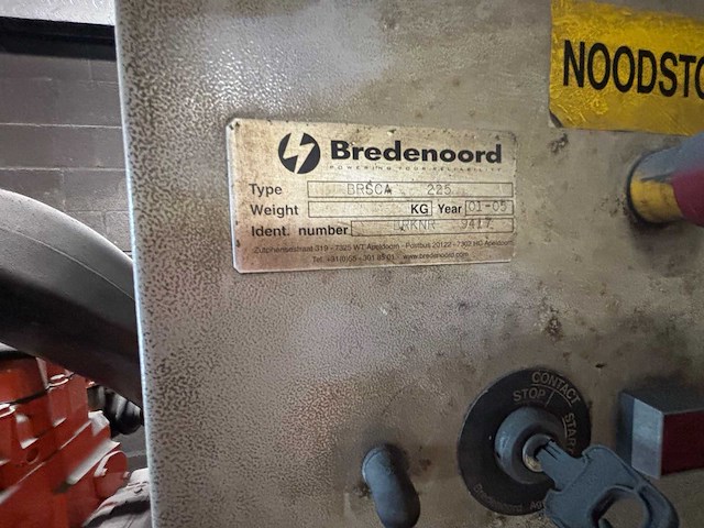 Bredenoord brsca 225 scania dc9 50 motor met leroy somer lsa 46.2l9 225kva stroomgenerator diesel 2 - afbeelding 4 van  14