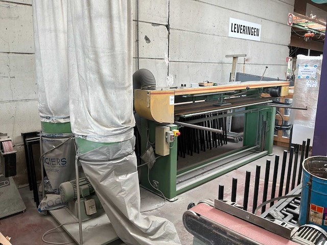 Breedbandschuurmachine + afzuiging - afbeelding 1 van  5
