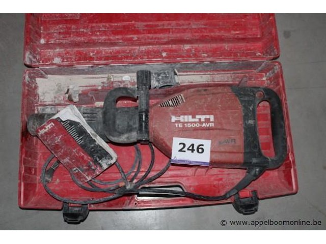 Breekhamer - hilti - te 1500-avrtoebehoren - koffer - afbeelding 1 van  2