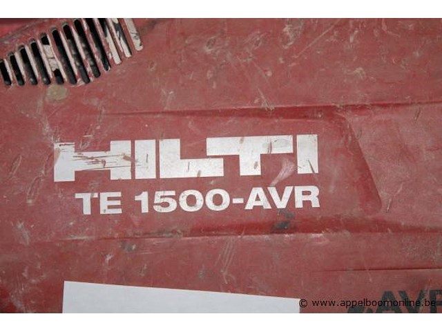 Breekhamer - hilti - te 1500-avrtoebehoren - koffer - afbeelding 2 van  2