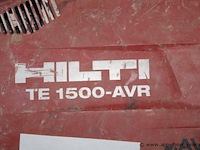 Breekhamer - hilti - te 1500-avrtoebehoren - koffer - afbeelding 2 van  2