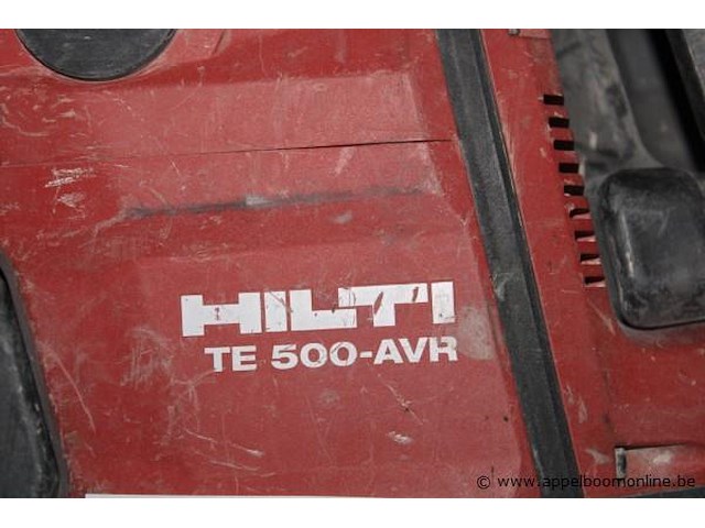 Breekhamer - hilti - te 500-avr toebehoren - beitels, koffer - afbeelding 2 van  2