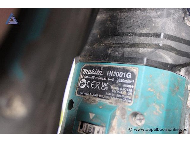 Breekhamer - makita - hm001g - afbeelding 2 van  2