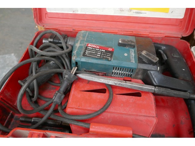 Breekhamer + boormachine bosch - afbeelding 2 van  5