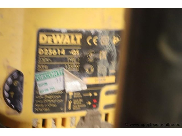 Breekhamer dewalt d23614-qs - afbeelding 3 van  3