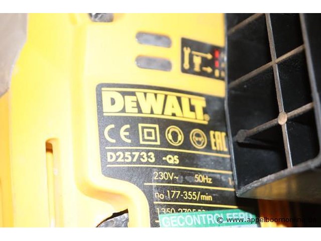 Breekhamer dewalt d25733-qs - afbeelding 2 van  2