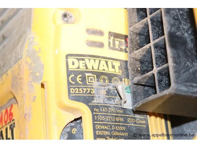Breekhamer dewalt d25733-qs - afbeelding 2 van  2