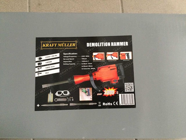 Breekhamer kraftmuller - afbeelding 3 van  3