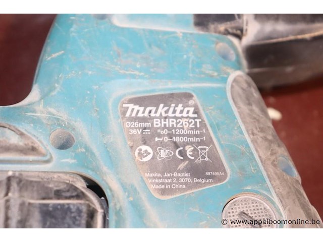 Breekhamer makita bhr262t - afbeelding 2 van  2