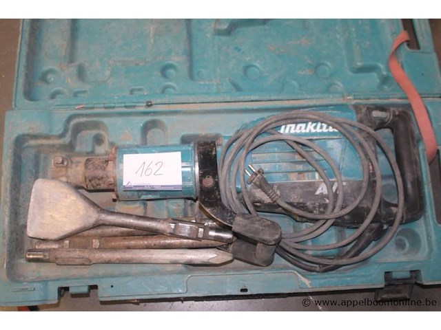 Breekhamer makita hm1317c, inclusief koffer, beitels, werking niet gekend - afbeelding 1 van  2