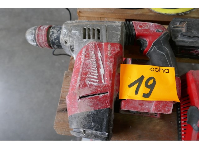 Breekhamer + schroefmachine milwaukee - afbeelding 3 van  5