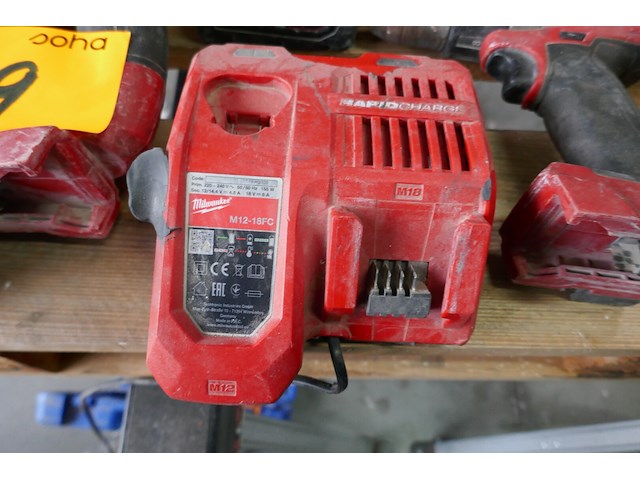 Breekhamer + schroefmachine milwaukee - afbeelding 5 van  5