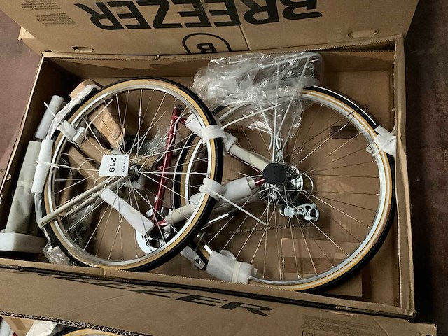 Breezer downtown ex st 46 cm red (1x) - afbeelding 1 van  4