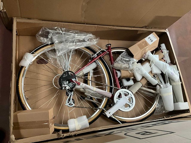 Breezer downtown ex st 50 cm red (1x) - afbeelding 1 van  4