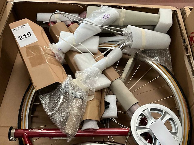 Breezer downtown ex st 50 cm red (1x) - afbeelding 3 van  4