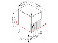Brema - schaafijsmachine 113 kg/24 uur - brema - gb 902a hc - ijsverwerkingsmachine - afbeelding 3 van  3