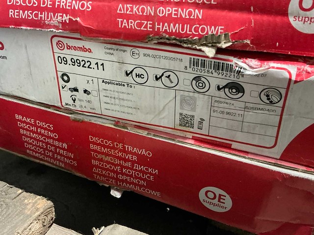 Brembo remschijf (3x) - afbeelding 3 van  3