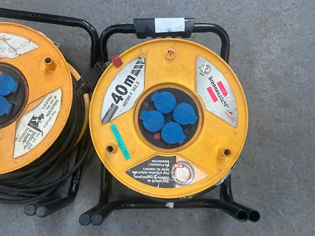 Brennenstuhl 3g2,5 verlengkabelhaspels (2x) - afbeelding 2 van  3