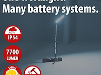 Brennenstuhl multi battery led-telescoopbouwlamp - afbeelding 2 van  5