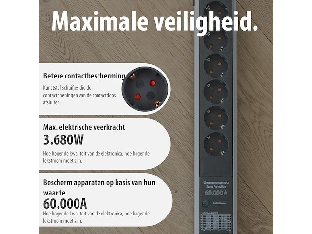 Brennenstuhl premium-protect-line stekkerdoos - afbeelding 5 van  5