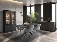 Brentford deens ovale tafel 200 cm blackwood - afbeelding 6 van  6