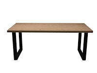 Brentford tafel 190 cm u-poot beaufort - afbeelding 3 van  5