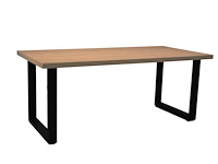 Brentford tafel 190 cm u-poot beaufort - afbeelding 4 van  5