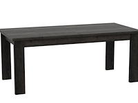 Brentford tafel 190 cm uittrekbaar blackwood - afbeelding 1 van  2