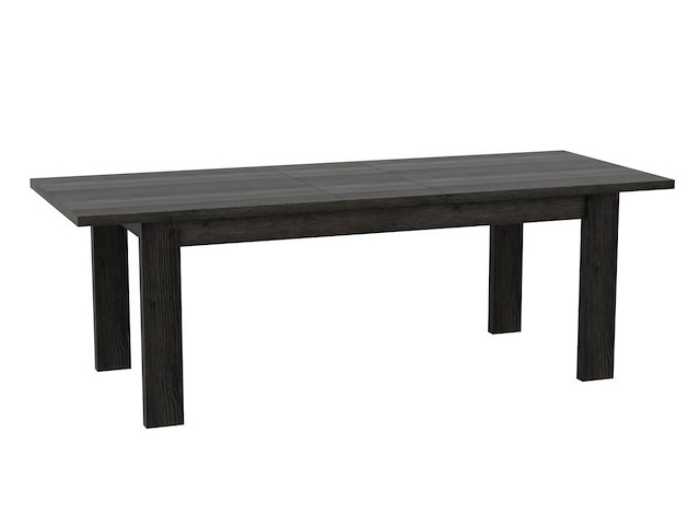 Brentford tafel 190 cm uittrekbaar blackwood - afbeelding 2 van  2