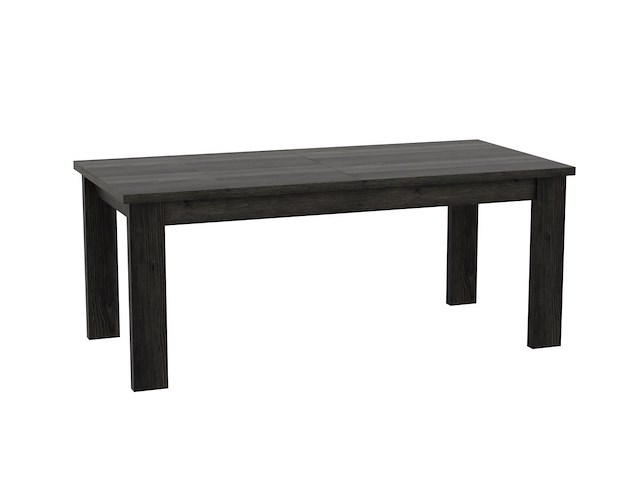 Brentford tafel 190 cm uittrekbaar blackwood - afbeelding 1 van  2