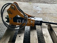 Brh hydraulische hamer voor minigraafmachine - afbeelding 3 van  4