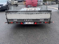 Brian james trailers transport trailer - 3-assige autodrager/flatbed trailer.