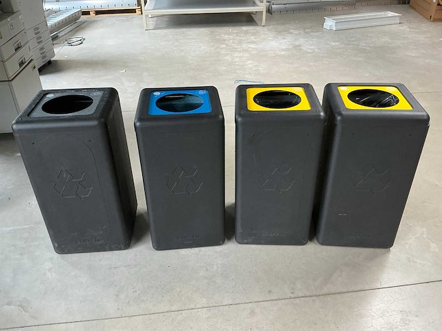 Brickbin vuilnisbak (4x) - afbeelding 1 van  7