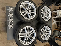Bridgestone blizzak lm005 m+s snow set van 4 winterbanden + velgen audi tt - afbeelding 1 van  10
