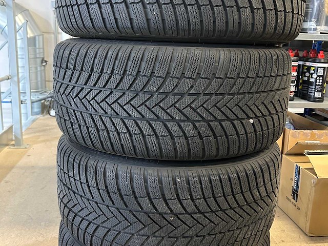 Bridgestone blizzak lm005 m+s snow set van 4 winterbanden + velgen audi tt - afbeelding 3 van  10