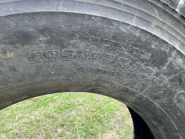 Bridgestone m729 v-steel mix vrachtwagenband - afbeelding 5 van  15