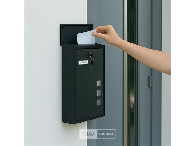 Brievenbus met sleutel - afbeelding 2 van  6