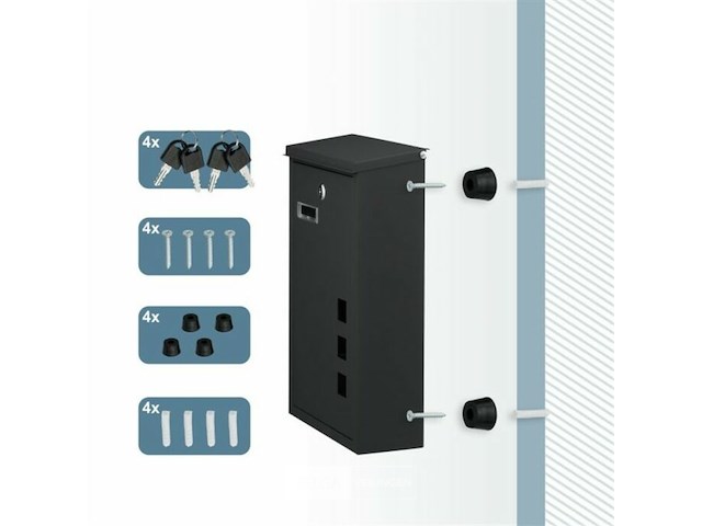 Brievenbus met sleutel - afbeelding 5 van  6