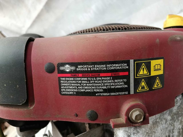Briggs& stratton - 13.5 hp - benzinemotor - afbeelding 3 van  5