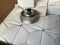 Brighton 50.04.4100 led spot aluminium, verstelbaar, 2800k (600x) - afbeelding 3 van  4