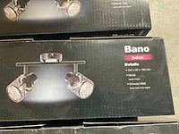 Brilliant bano 2-lichts plafondlamp (9x) - afbeelding 1 van  2
